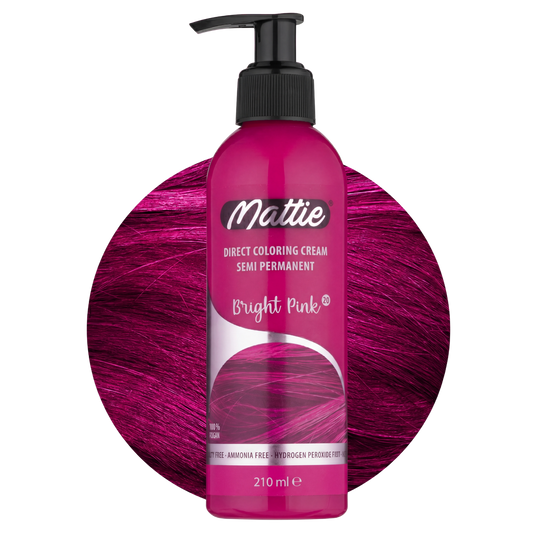 MATTIE SEMI PERMANENT - BRIGHT PINK 210ML
